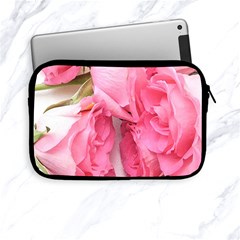 Scattered Magenta Roses Apple Ipad Mini Zipper Cases by kaleidomarblingart