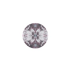 Marbling Symmetry 1  Mini Buttons by kaleidomarblingart