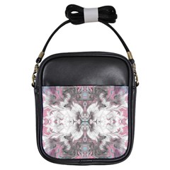 Marbling Symmetry Girls Sling Bag by kaleidomarblingart