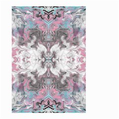 Marbling Symmetry Small Garden Flag (two Sides) by kaleidomarblingart