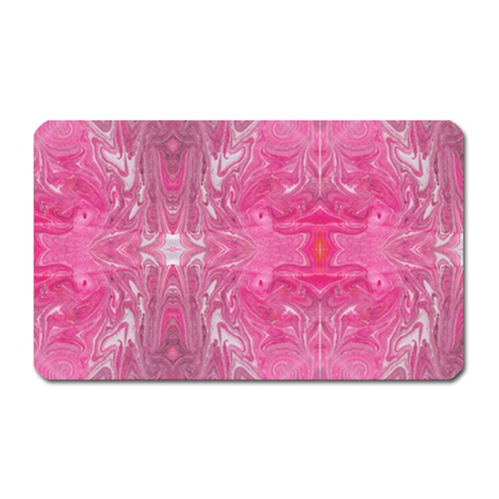 Magenta Repeats Magnet (Rectangular)