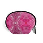 Magenta Repeats Accessory Pouch (Small) Front