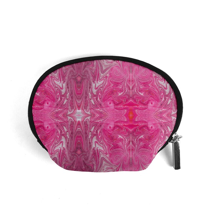 Magenta Repeats Accessory Pouch (Small)