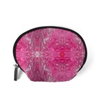 Magenta Repeats Accessory Pouch (Small) Back