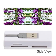 Woven Floral Repeat Memory Card Reader (stick) by kaleidomarblingart