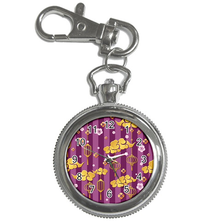 Aesthtic Pink Love Key Chain Watches