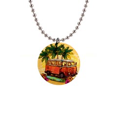 Travel Baby 1  Button Necklace by designsbymallika