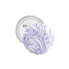 Blue Biro Ornate 1 75  Buttons by kaleidomarblingart