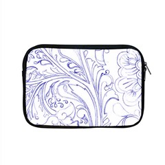 Blue Biro Ornate Apple Macbook Pro 15  Zipper Case by kaleidomarblingart