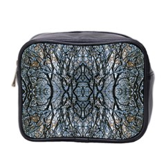 Nature Repeats Mini Toiletries Bag (two Sides) by kaleidomarblingart