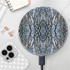 Nature Repeats Wireless Charger by kaleidomarblingart