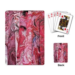 Pink Marbling Collage Playing Cards Single Design (rectangle) by kaleidomarblingart