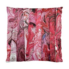 Pink Marbling Collage Standard Cushion Case (one Side) by kaleidomarblingart