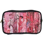 Pink marbling collage Toiletries Bag (Two Sides) Back