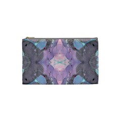 Marbled Patterns Cosmetic Bag (small) by kaleidomarblingart