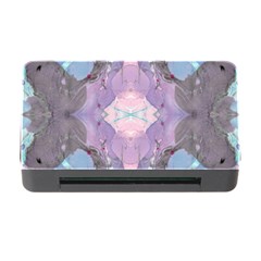 Marbled Patterns Memory Card Reader With Cf by kaleidomarblingart