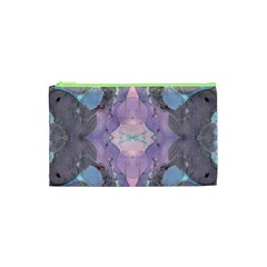 Marbled Patterns Cosmetic Bag (xs) by kaleidomarblingart