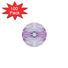 Pastel Marbling 1  Mini Buttons (100 Pack)  by kaleidomarblingart