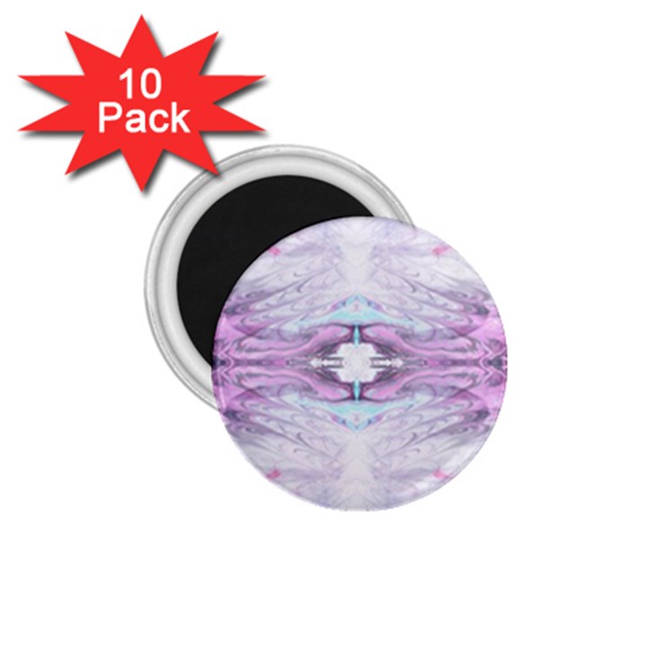 Pastel marbling 1.75  Magnets (10 pack) 