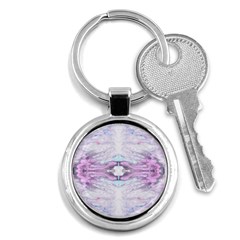 Pastel Marbling Key Chain (round) by kaleidomarblingart