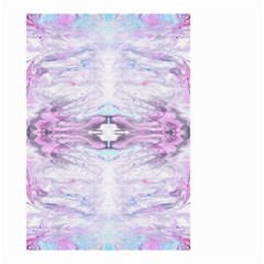 Pastel Marbling Small Garden Flag (two Sides) by kaleidomarblingart