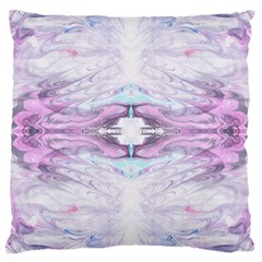 Pastel Marbling Large Cushion Case (one Side) by kaleidomarblingart