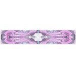 Pastel marbling Large Flano Scarf  Front