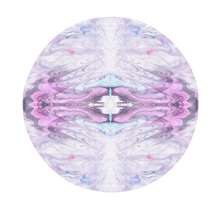 Pastel marbling Mini Round Pill Box