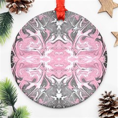  Ornament (round) by kaleidomarblingart