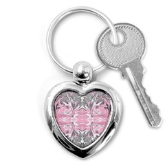  Key Chain (heart) by kaleidomarblingart