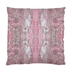 Pink Arabesque Standard Cushion Case (two Sides) by kaleidomarblingart