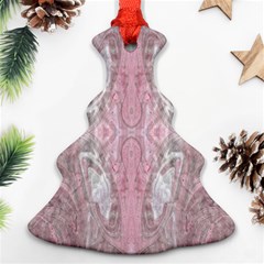 Pink Arabesque Ornament (christmas Tree)  by kaleidomarblingart