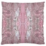 Pink Arabesque Standard Flano Cushion Case (Two Sides) Back