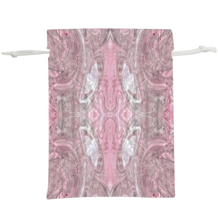 Pink Arabesque  Lightweight Drawstring Pouch (XL)