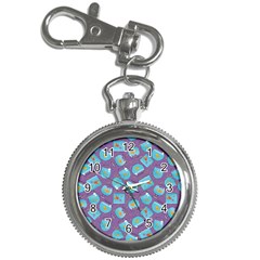 Aquarium With Fish And Sparkles Key Chain Watches