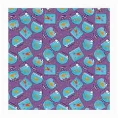 Aquarium With Fish And Sparkles Medium Glasses Cloth