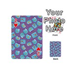 Aquarium With Fish And Sparkles Playing Cards 54 Designs (Mini) Front - Heart2