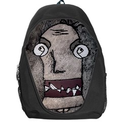 Sketchy Style Head Creepy Mask Drawing Backpack Bag by dflcprintsclothing