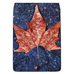 Wet Leaves Botanical Motif Photo Removable Flap Cover (l) by dflcprintsclothing