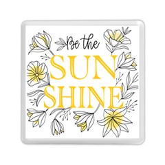 Be The Sunshine Memory Card Reader (square) by designsbymallika