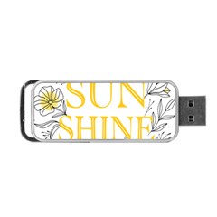 Be The Sunshine Portable Usb Flash (two Sides) by designsbymallika