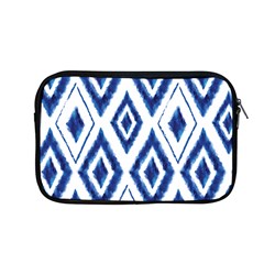 Blue Diamond Pattern Apple Macbook Pro 13  Zipper Case by designsbymallika