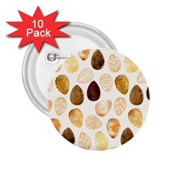 Golden Egg Easter 2 25  Buttons (10 Pack)  by designsbymallika