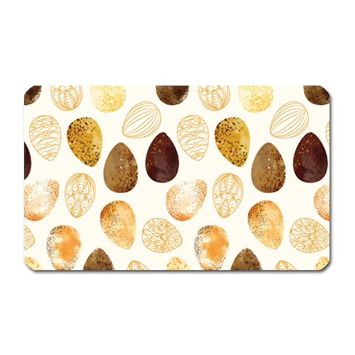 Golden Egg Easter Magnet (Rectangular)