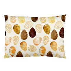 Golden Egg Easter Pillow Case by designsbymallika