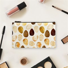 Golden Egg Easter Cosmetic Bag (small) by designsbymallika