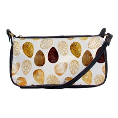 Golden Egg Easter Shoulder Clutch Bag by designsbymallika