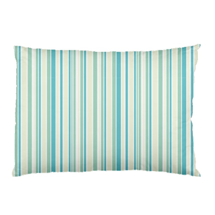 Green Stripes Pillow Case