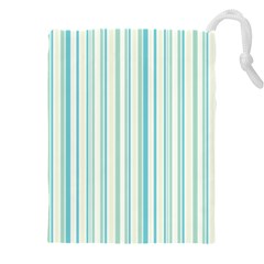 Green Stripes Drawstring Pouch (4xl)