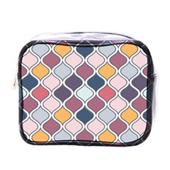 Ethnic Print Multicolor Mini Toiletries Bag (one Side) by designsbymallika